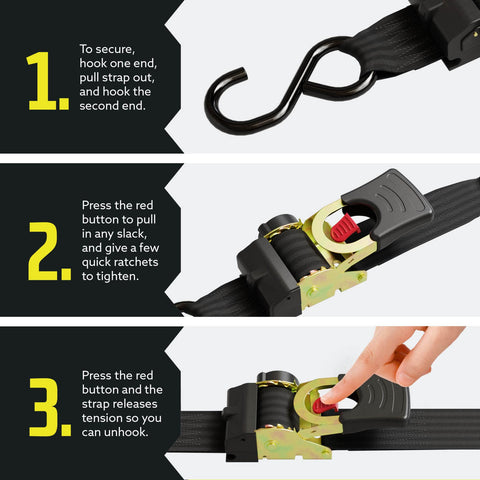 Two inch polyester webbing shown on rugged outdoor setups