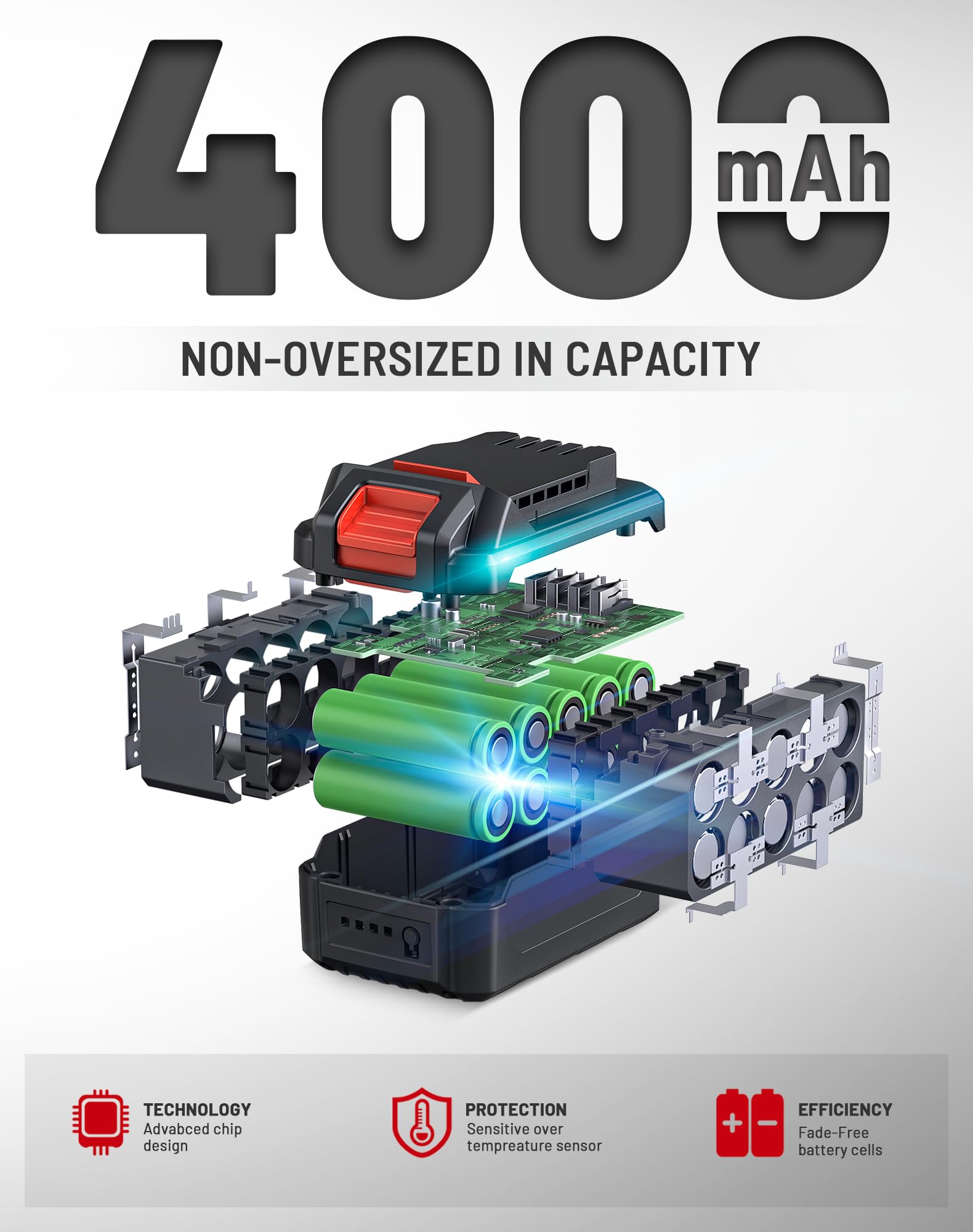 DCK 3-in-1 function, versatile tool for wood, metal, masonry.