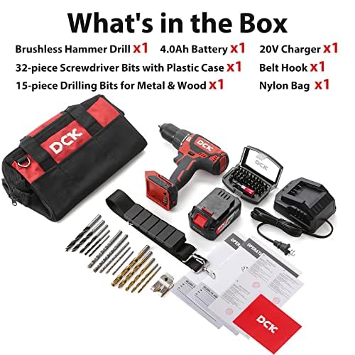 DCK complete tool kit ready for immediate use on site.