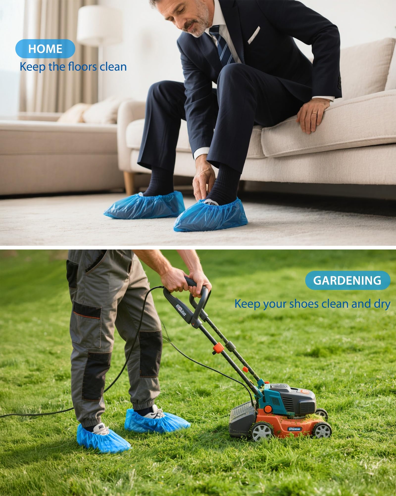 DclobTop painting and decorating shoe covers keep dirt contained