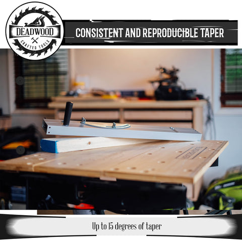 Deadwood DCT Taper Gauge Jig scale-bracket for accurate taper readings