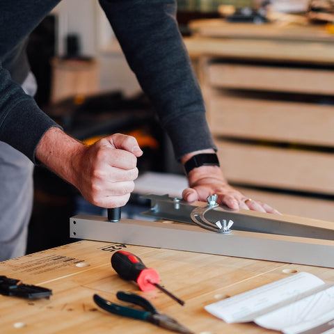Deadwood DCT Taper Gauge Jig table-saw-ready for safer operations