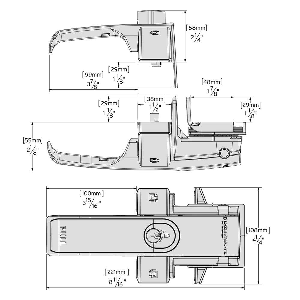 D&amp;D Technologies LokkLatch adjustable alignment for sagging gates
