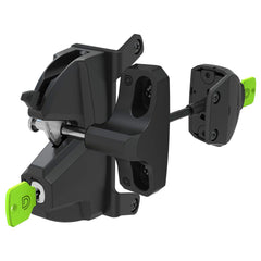 D&D Technologies LokkLatch Plus on a square post providing secure privacy.