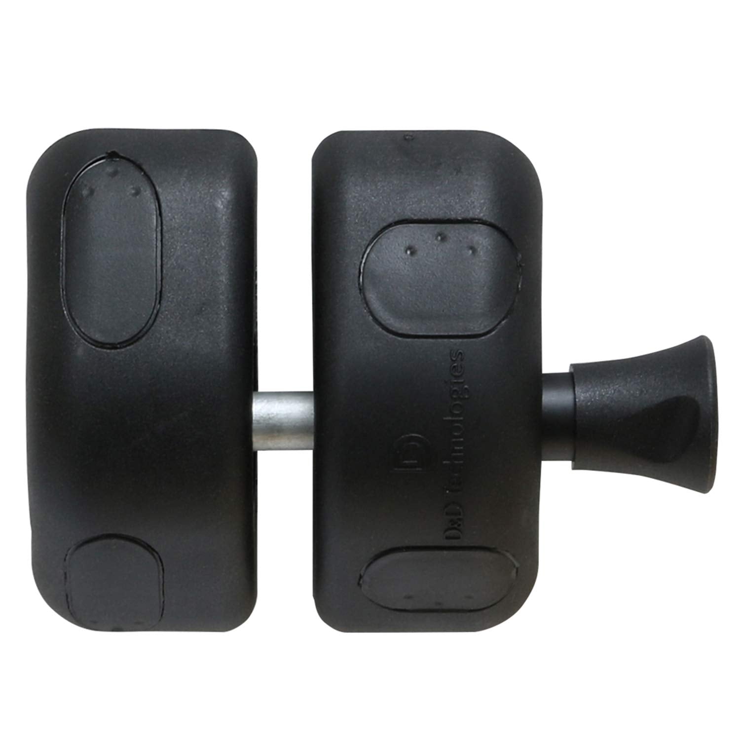 D&D Technologies MagnaLatch Side Pull gate mount demonstrates quick installation on square frames.