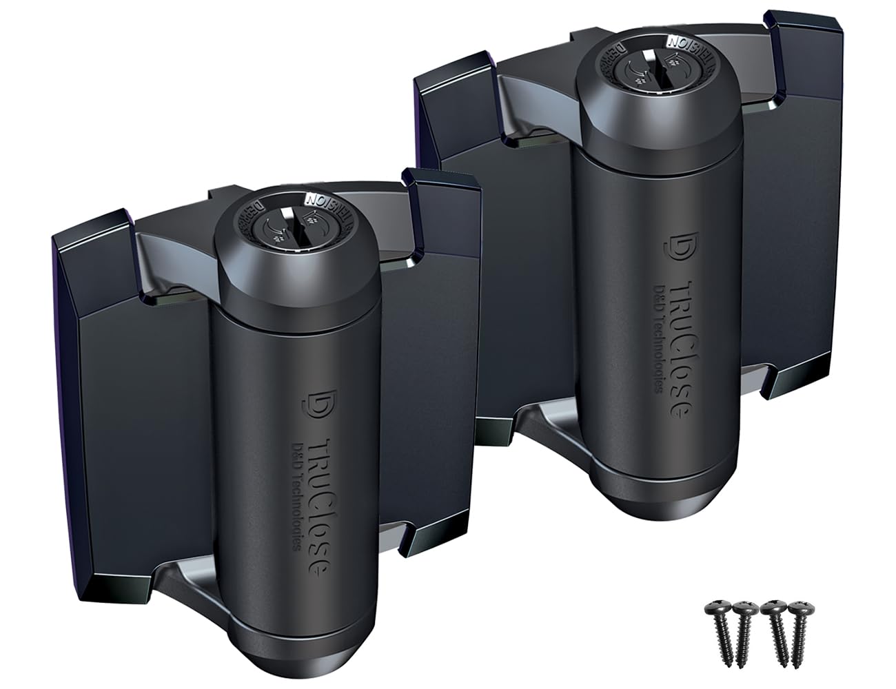D&D Technologies TruClose regular-duty hinge installation shows reliable self-closing action for metal gates