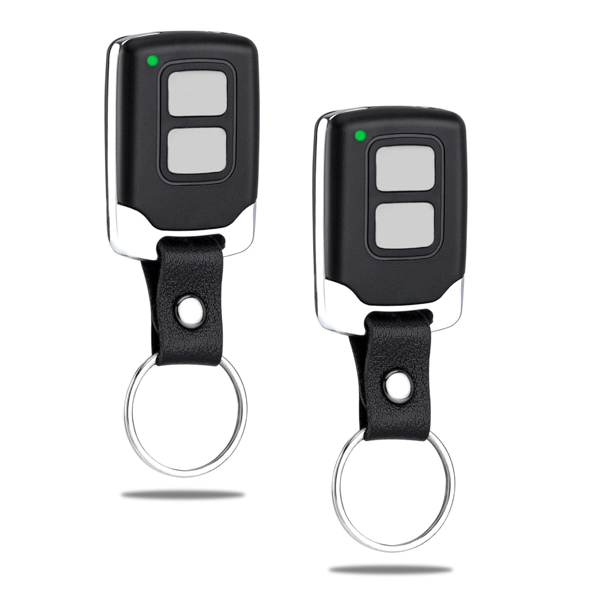 DDcafor 2-garage-door-remote front view shows universal compatibility for easy replacement