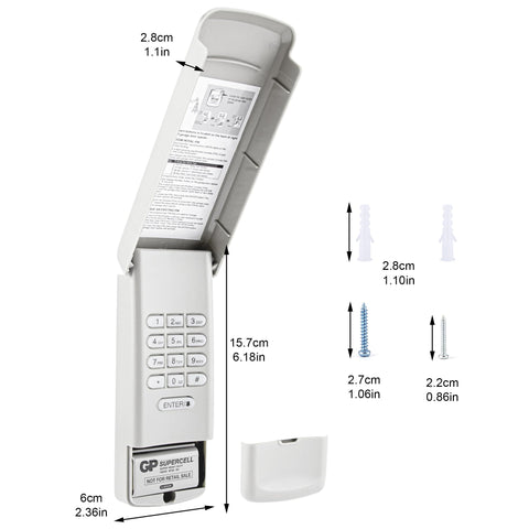 DDcafor keyless entry demo illustrates convenient access without a remote.