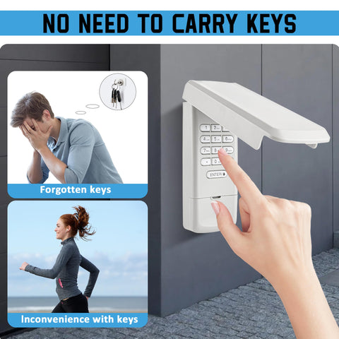 DDcafor secure 4-digit entry offering private access to your door.