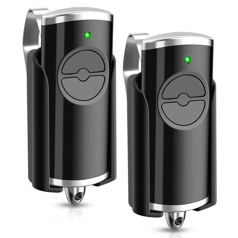 DDcafor two-pack remote front view showing compact keychain design