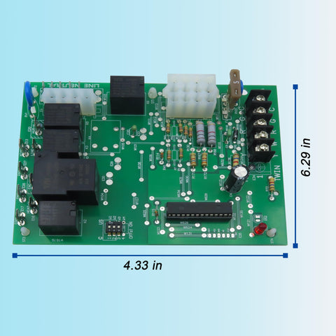 DDORUU 50A55-3797 relay assembly supports ignition and inducer circuits