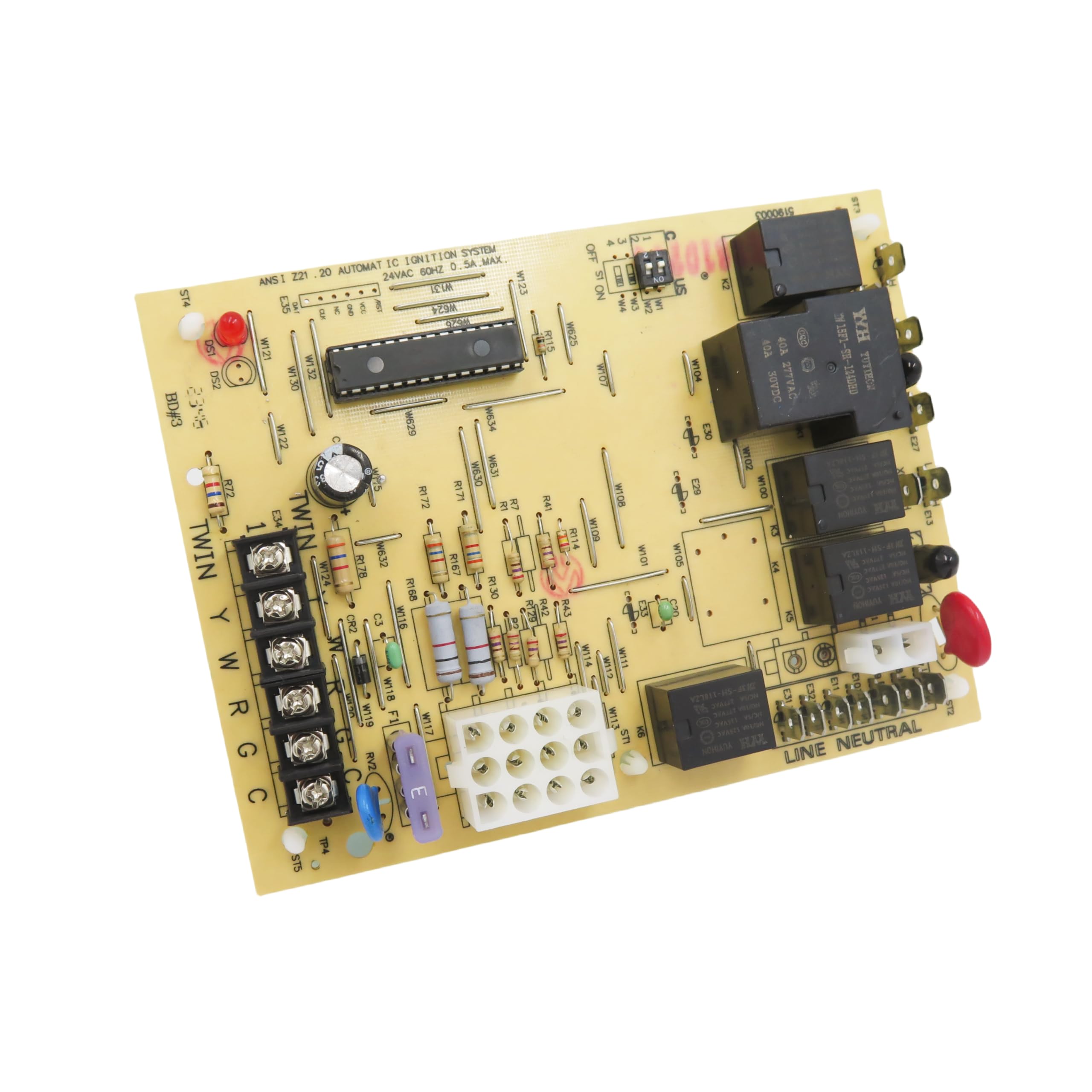 DDORUU 50A55-743 diagnostics panel close-up for fault verification.