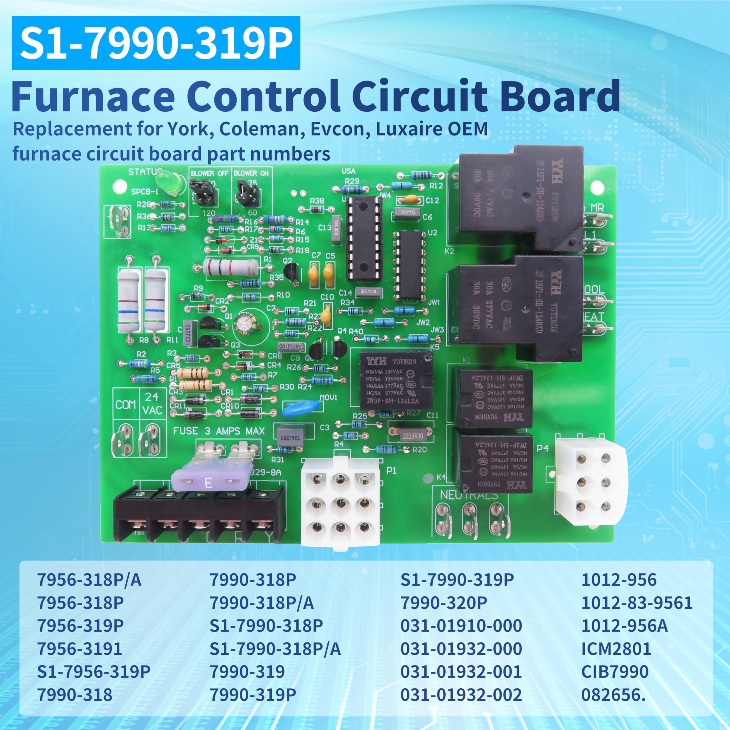 DDORUU S1-7990-319P box with labels for quick installation readiness.