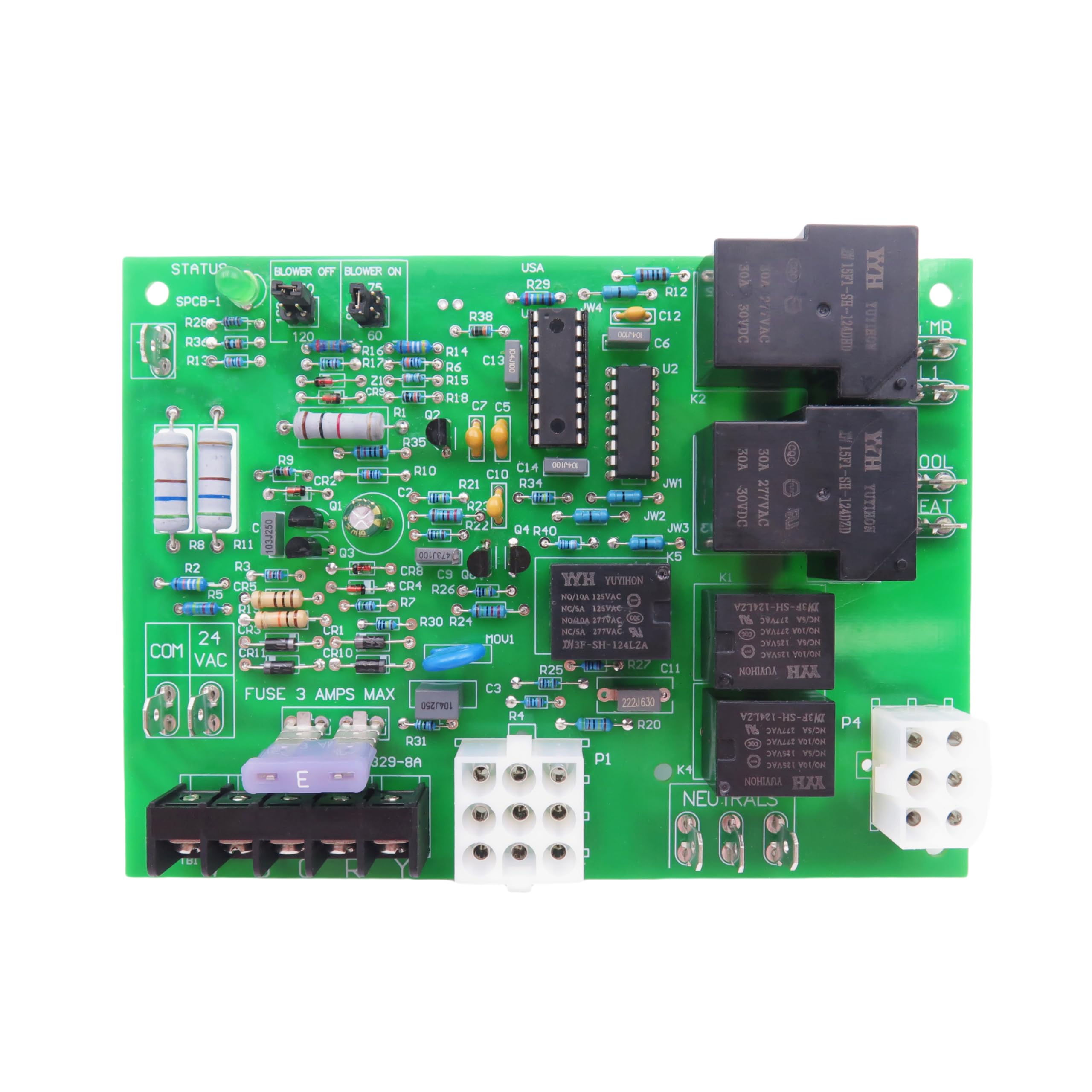 Quality inspection stamp on the DDORUU S1-7990-319P board.