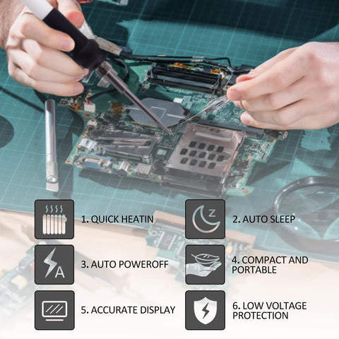 Deackimei included user manual guides setup and calibration.