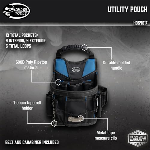 Dead On HD54017 pouch belt carry system for hands-free work.