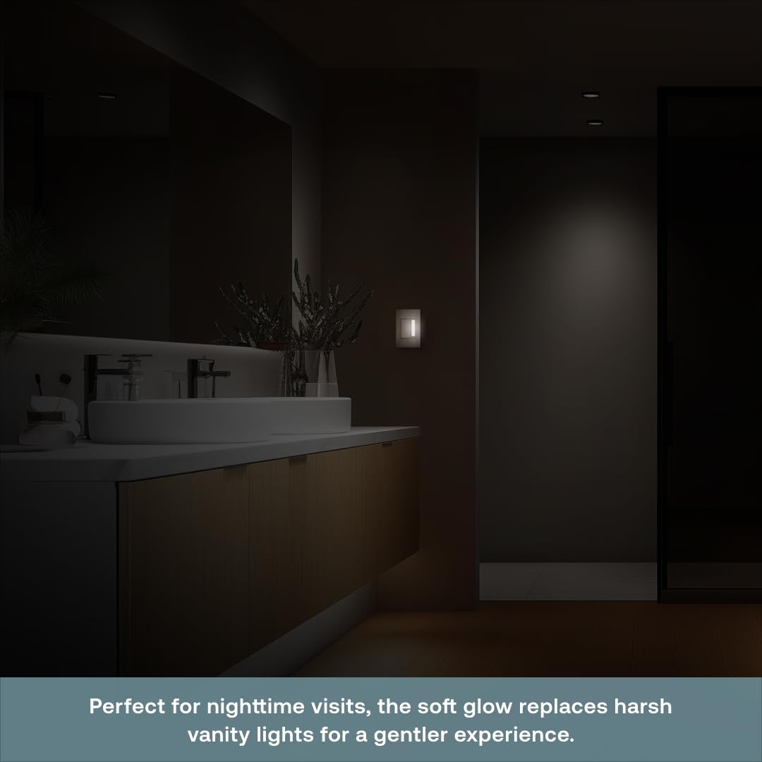 Ideal locations: bathrooms and bedrooms with gentle illumination from Deako.