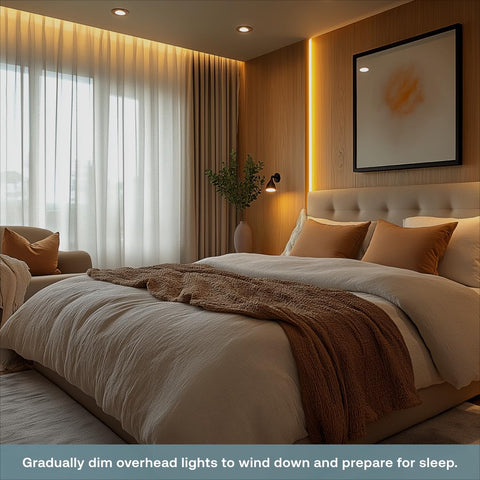 Deako Simple Dimmer 4-way circuit enabling shared lighting control.