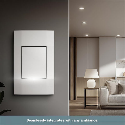 Locator mode on Deako Gen 2 helps find the switch in dim lighting