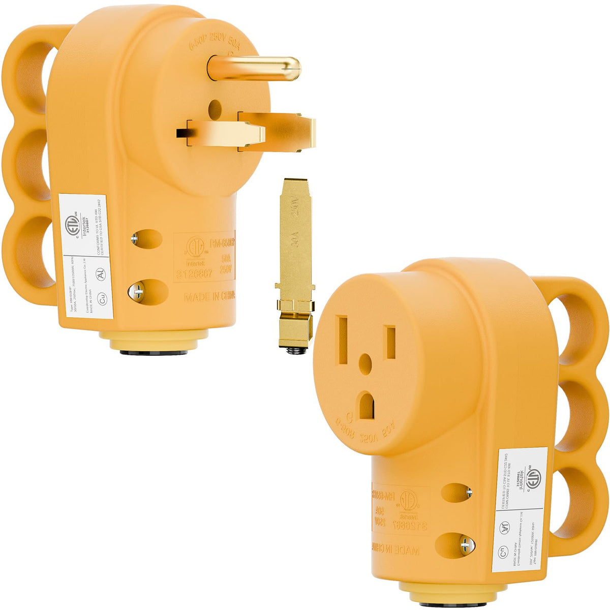 Dealtus NEMA 6-30P 2-in-1 plug for welding setups, durable and versatile