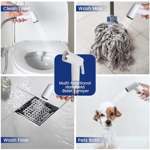 DEANIC cold-water sprayer delivers refreshing cleansing without heat or power