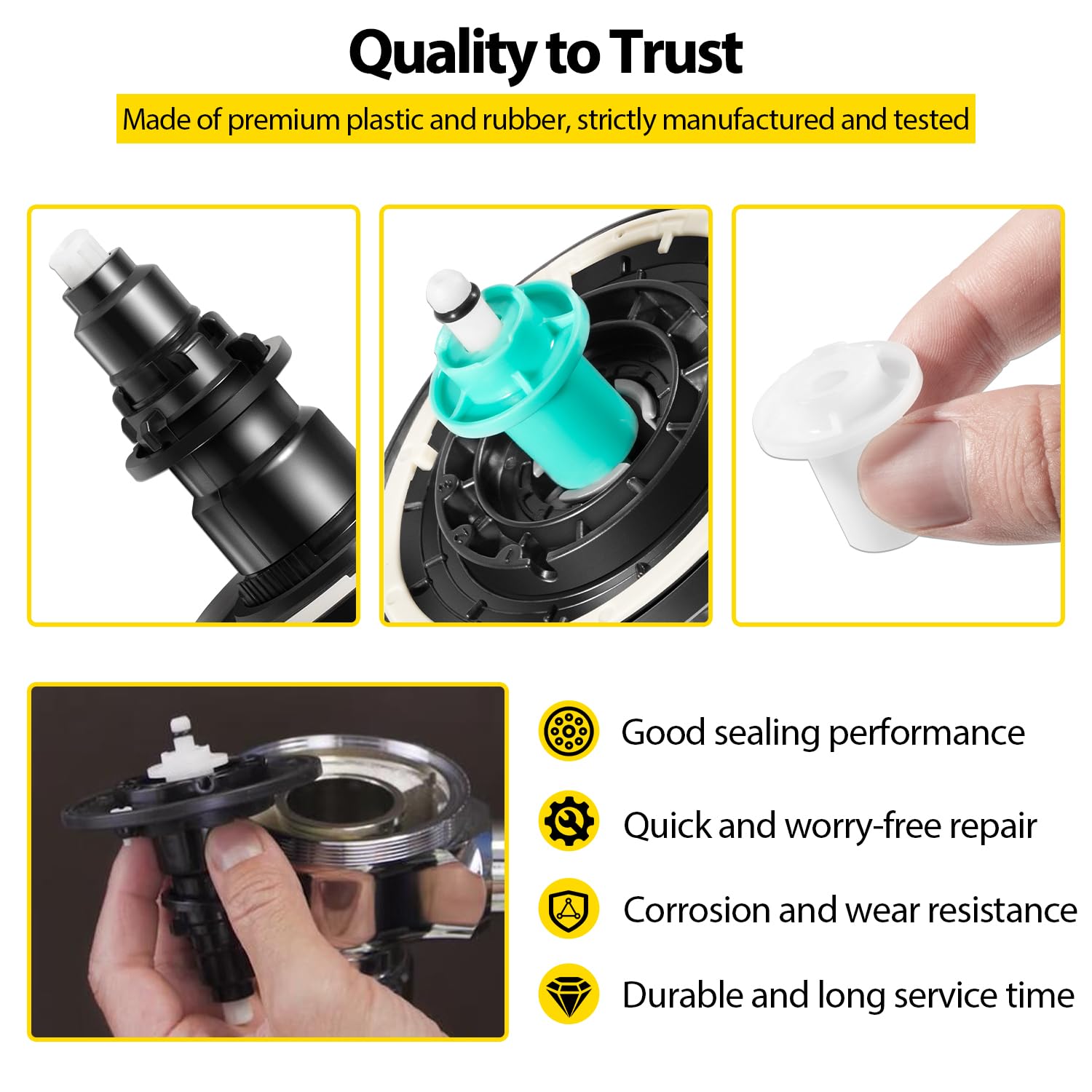 DearChan flow ring and O-ring kit supports durable sealing