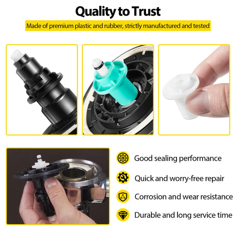 DearChan flow ring and O-ring kit supports durable sealing