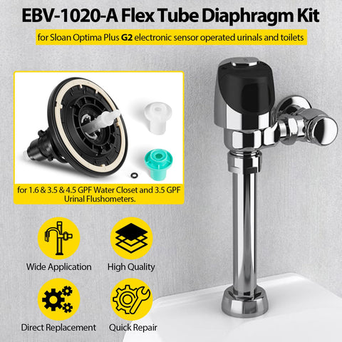 DearChan Sloan Optima Plus G2 flushometer diaphragm for reliable flush performance