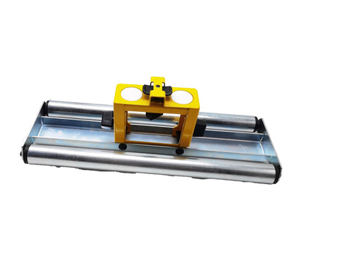 Deawater wide roller support for DW7027 — front view for accurate feeding