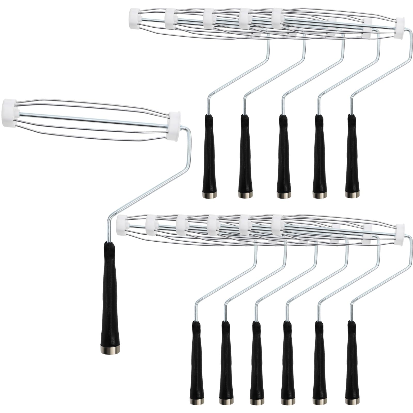 DEAYOU 12-pack 9-inch paint roller frames for quick project setup and versatile coverage.