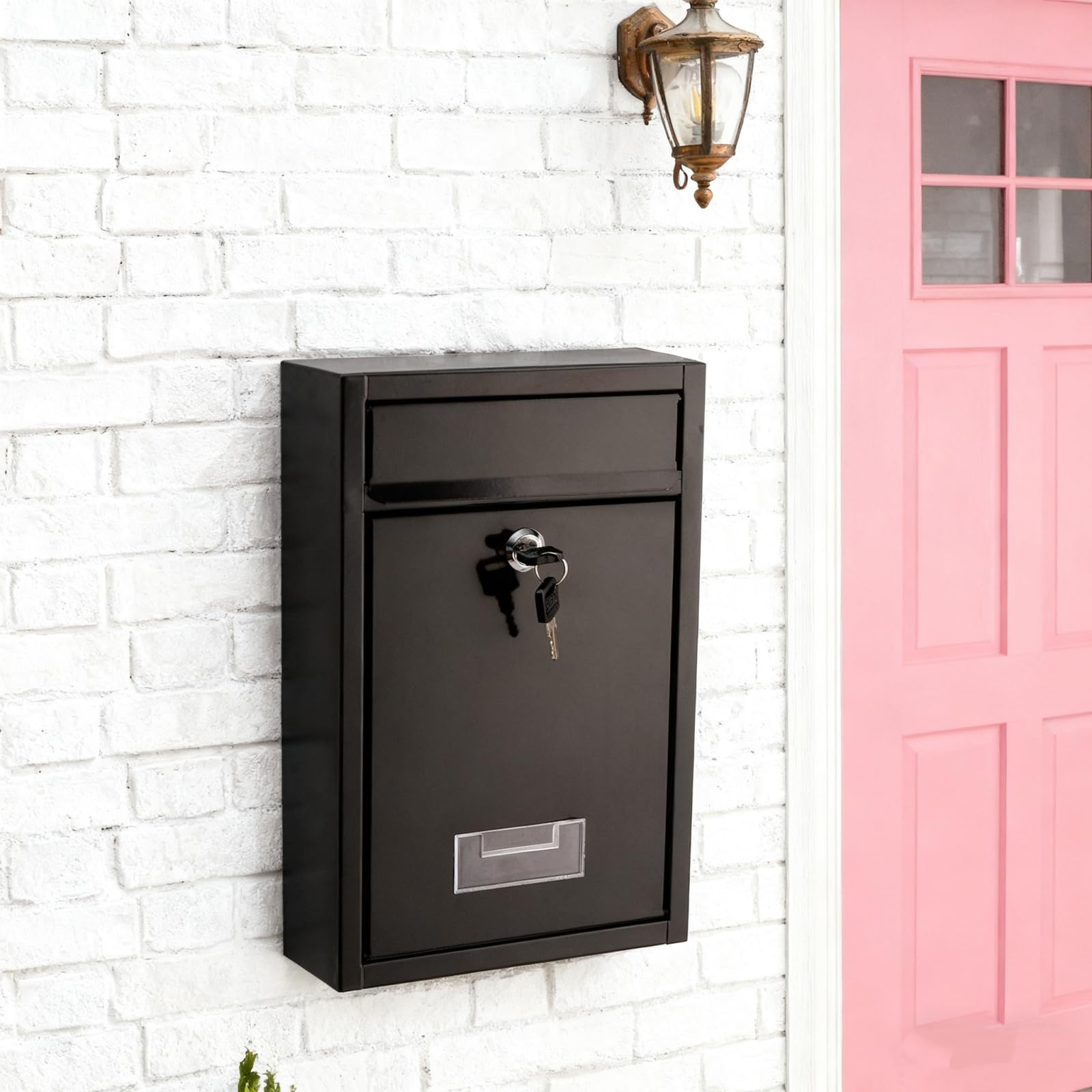 DEAYOU mailbox clear window lets you see mail status at a glance