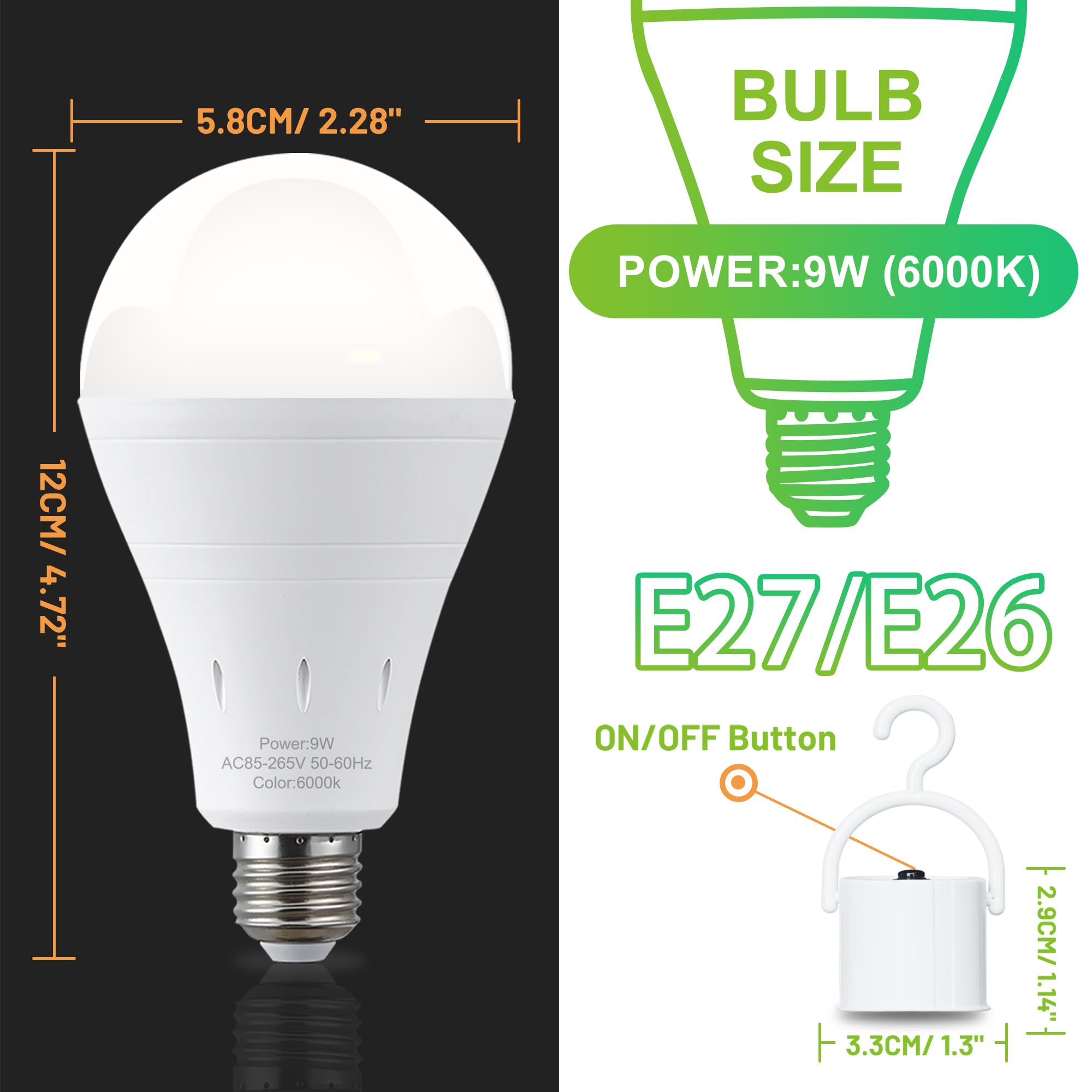 DEBAOBULB home outage kit ready lighting