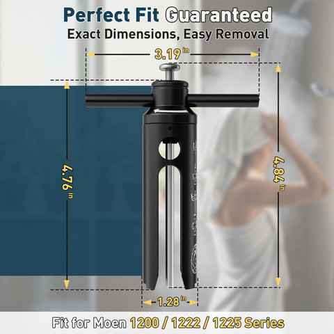 Reinforced center bolt on Debialo puller enables high-torque cartridge extraction.