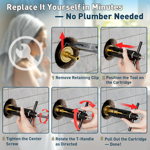 Compact, reusable tool ideal for quick home repairs.