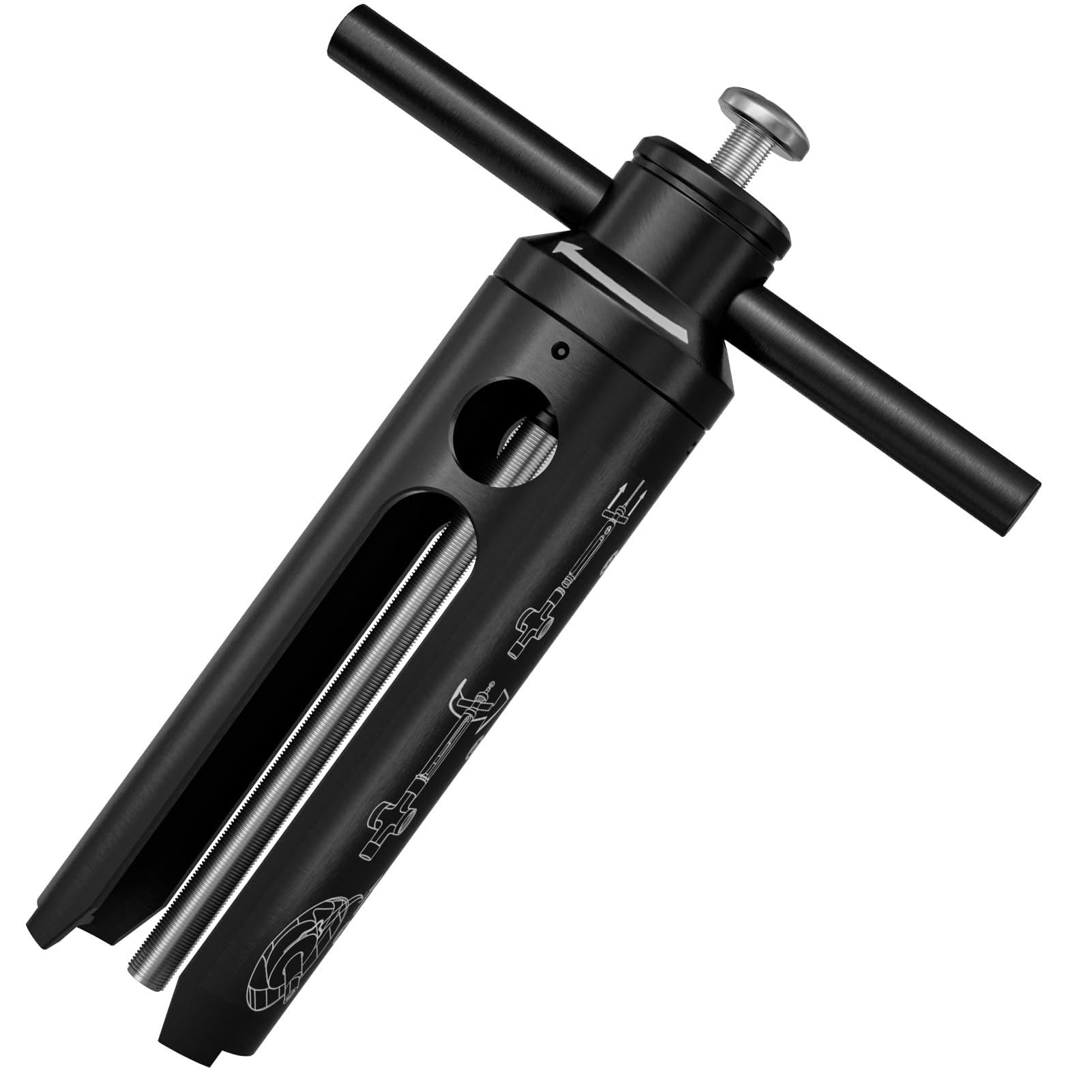Debialo cartridge puller front view for Moen 1200/1222/1225 cartridges, easy removal.