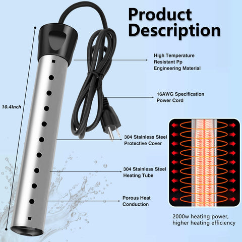 Debraltanner heater suitable for camping and outdoor water warming