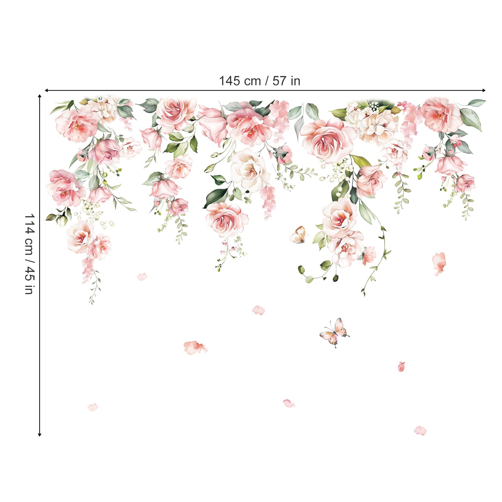 Decalmile living room wall decor provides easy style upgrade