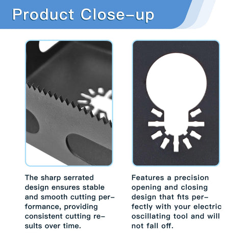 Deceptia hardened steel blades ensure durable performance over time.