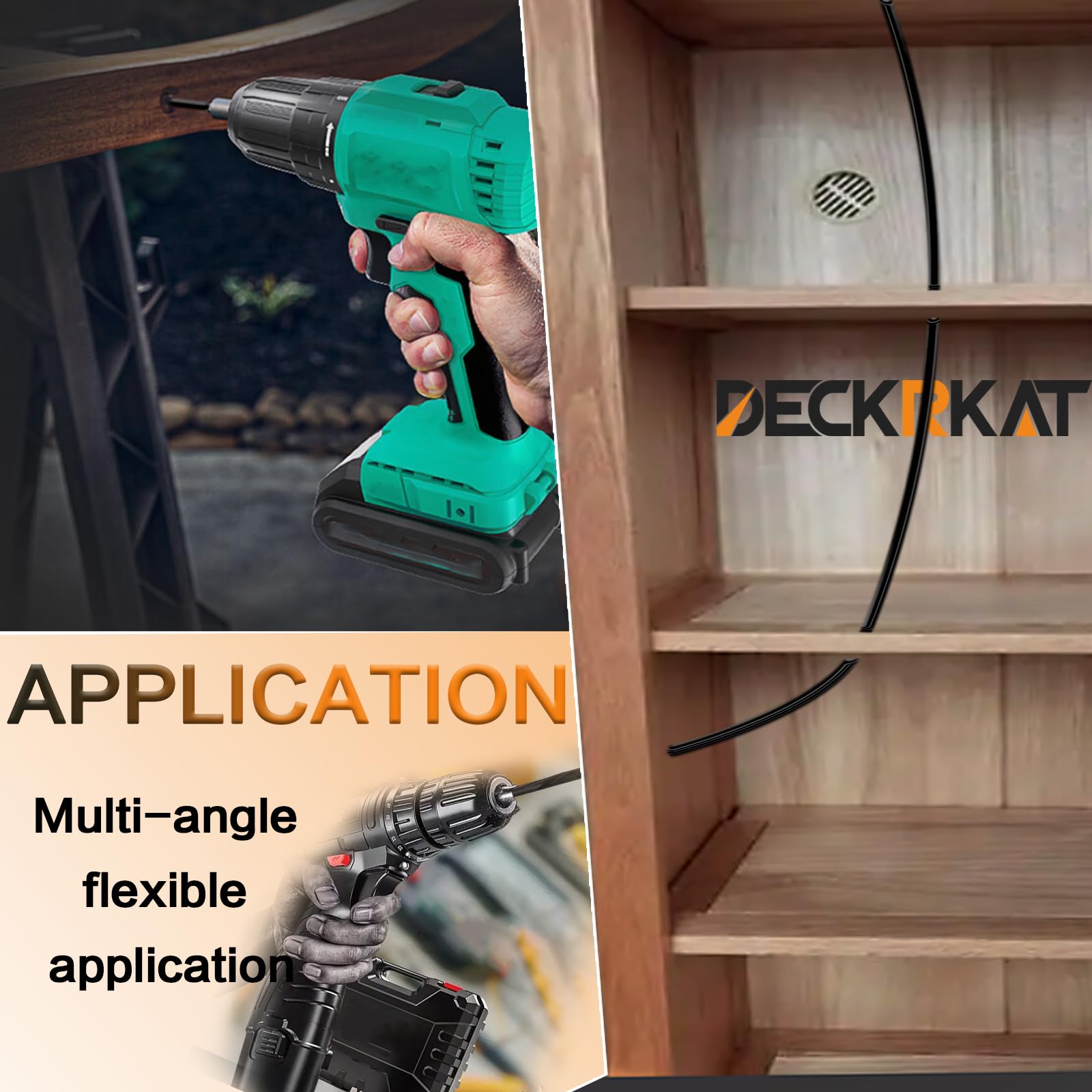 DECKRKAT supports safe wire pulling in various installation zones.