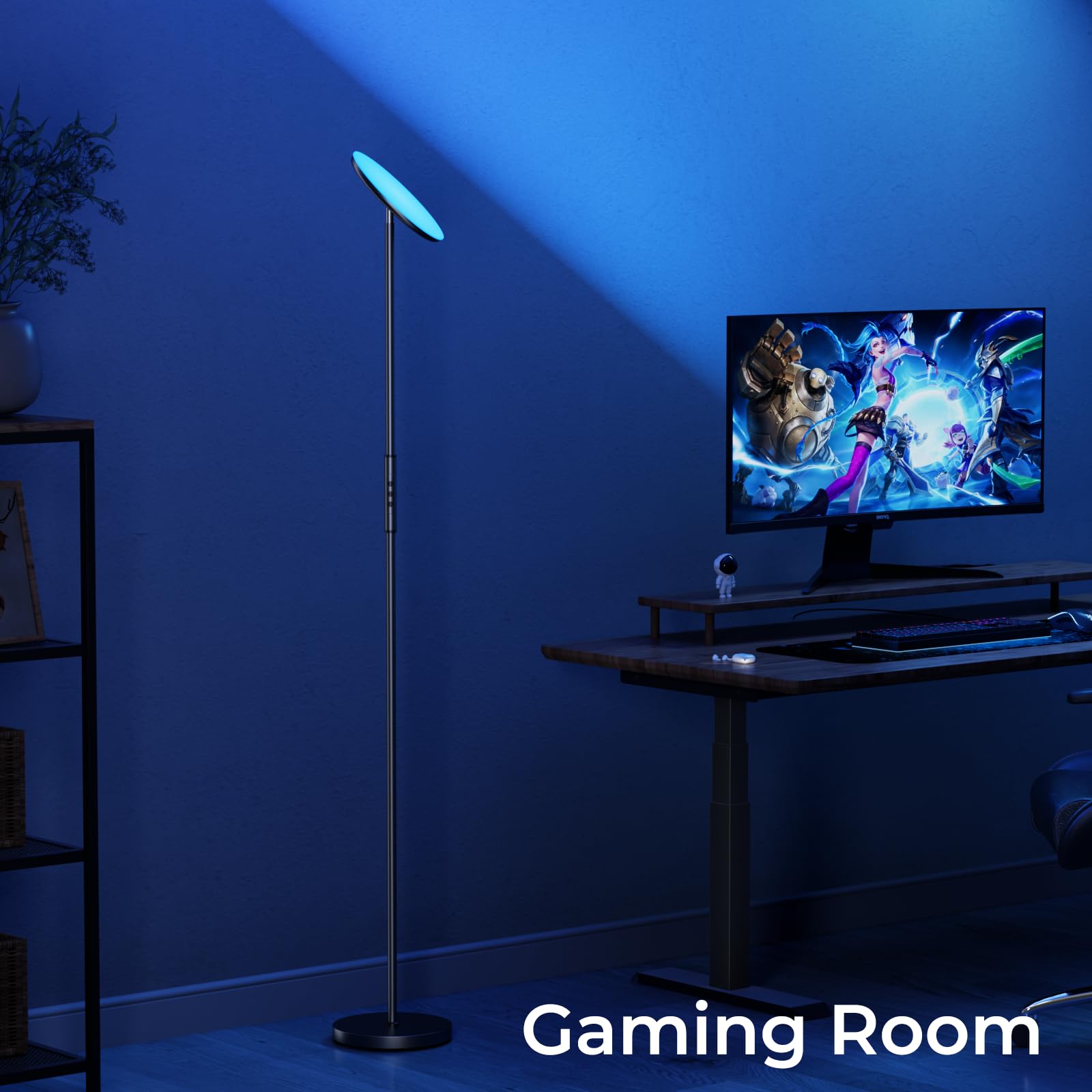 DeckTok brightness adjustable from 1% to 100% for mood lighting.