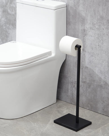 DECLUTTR fits regular and jumbo toilet paper rolls for versatility.