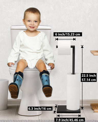 DECLUTTR weighted rectangle base prevents tipping on uneven floors.