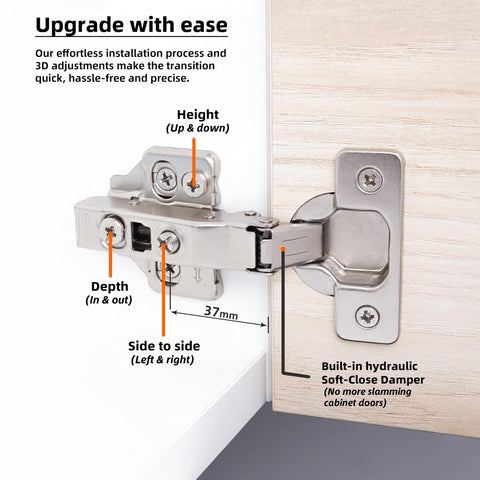 DecoBasics clip-on plate installation demonstrates quick, tool-free mounting.