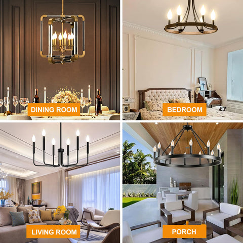 Six-pack Decoaui bulbs for multi-fixture lighting upgrades
