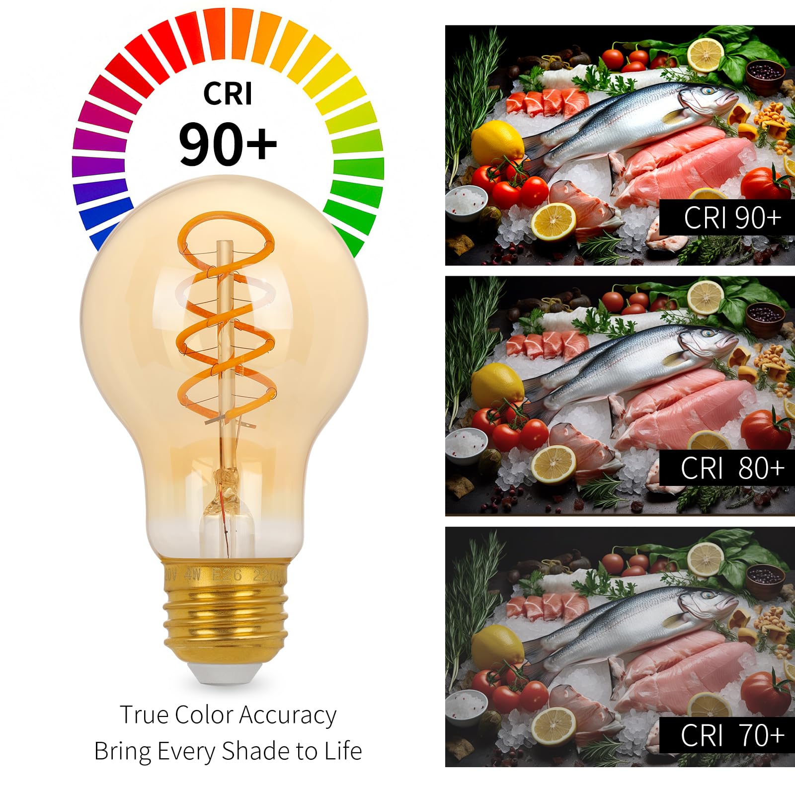 Decoaui 3-pack vintage Edison bulbs ready for stylish fixtures
