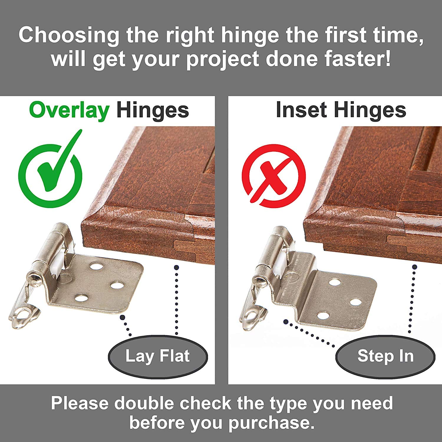 DecoBasics flush-mount hinges highlight tidy interiors with a seamless look