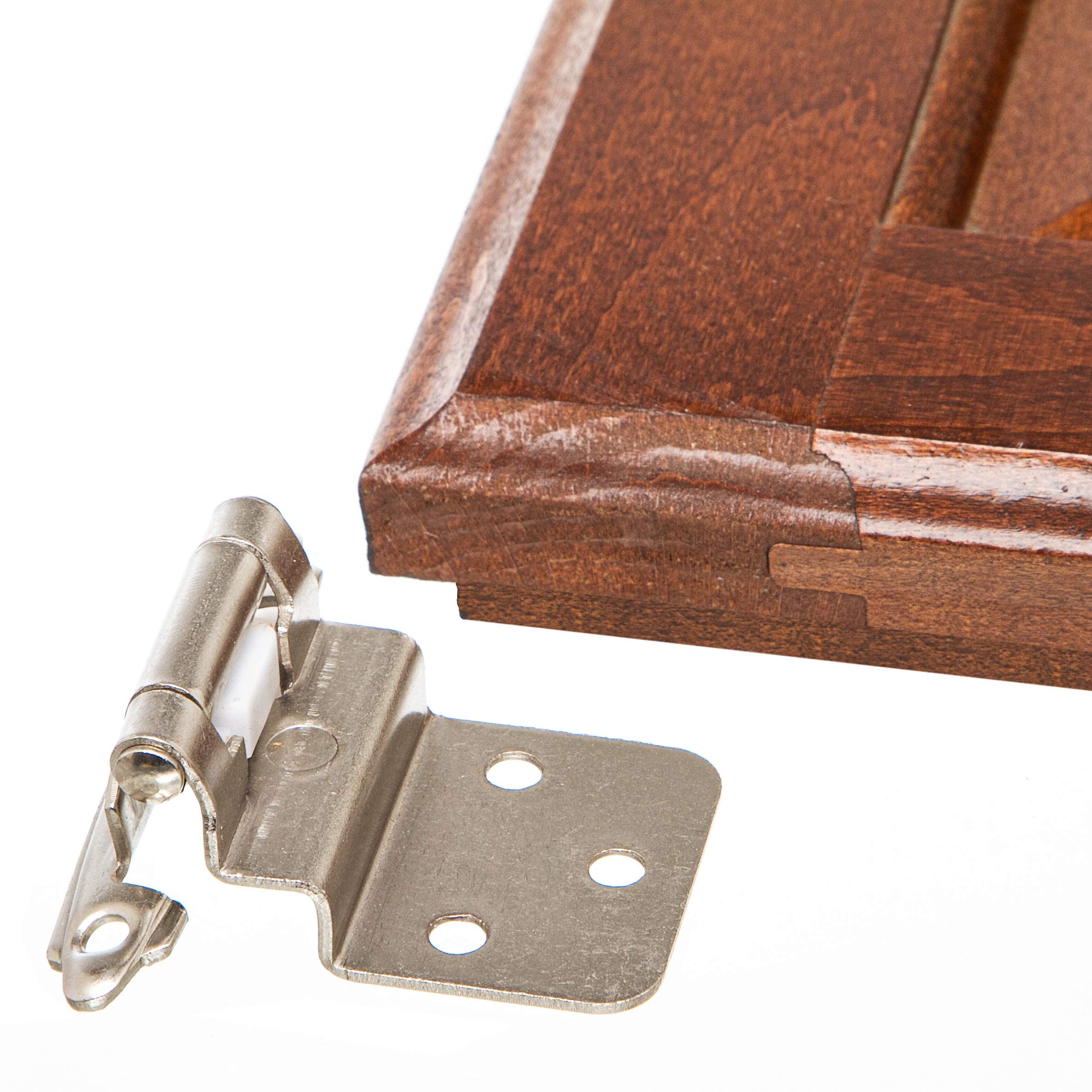 Packaging shows silicone bumpers for DecoBasics hinges