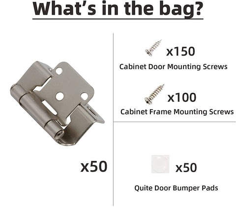 Decobasics quiet bumper included promotes softer, peaceful close
