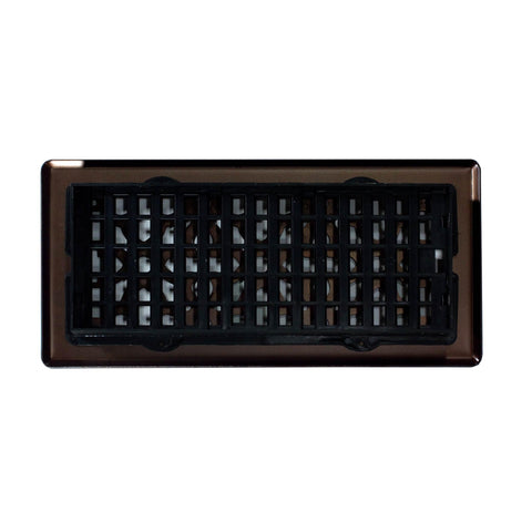 Decor Grates AGH410-RB four-pack ensures consistent vent styling across rooms