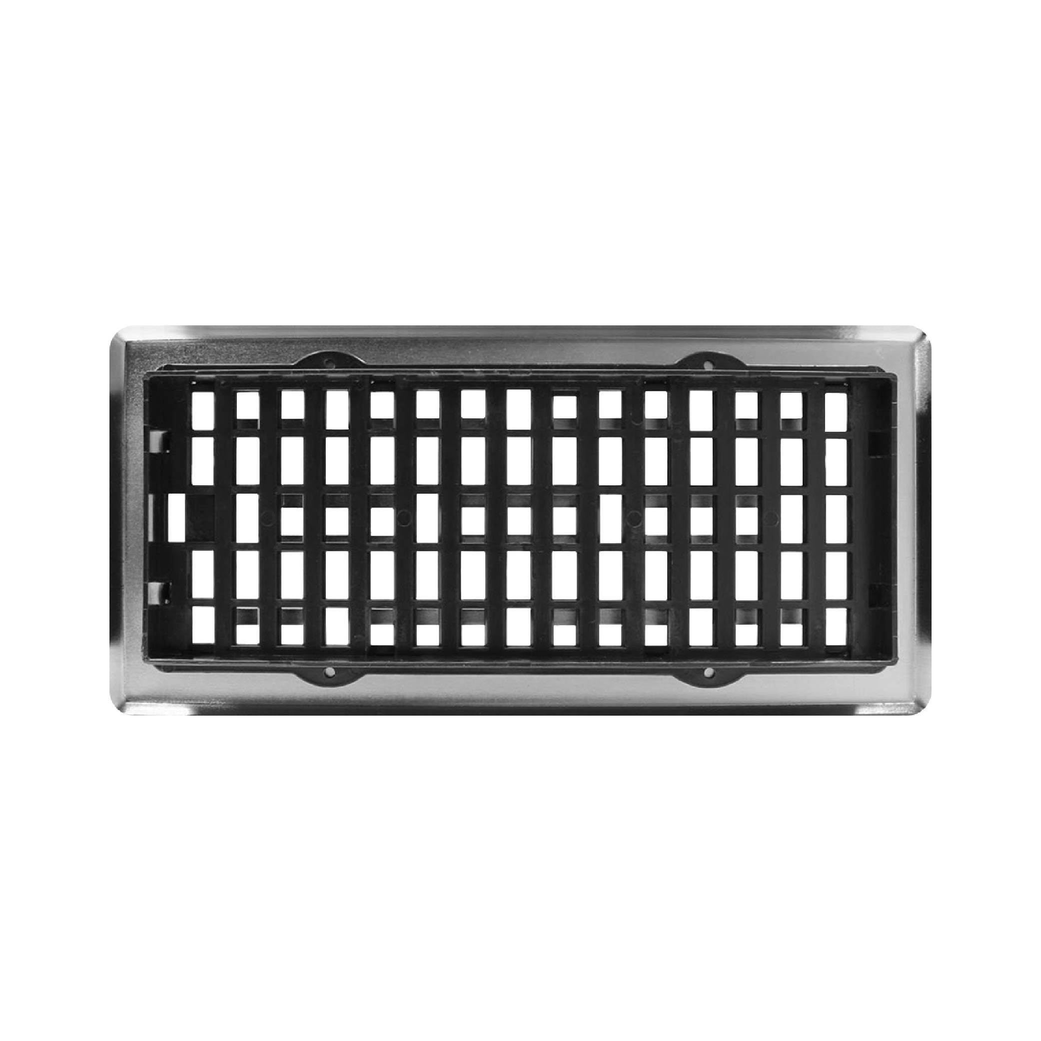 Decor Grates AJH410-NKL four-pack on display for cohesive home update.